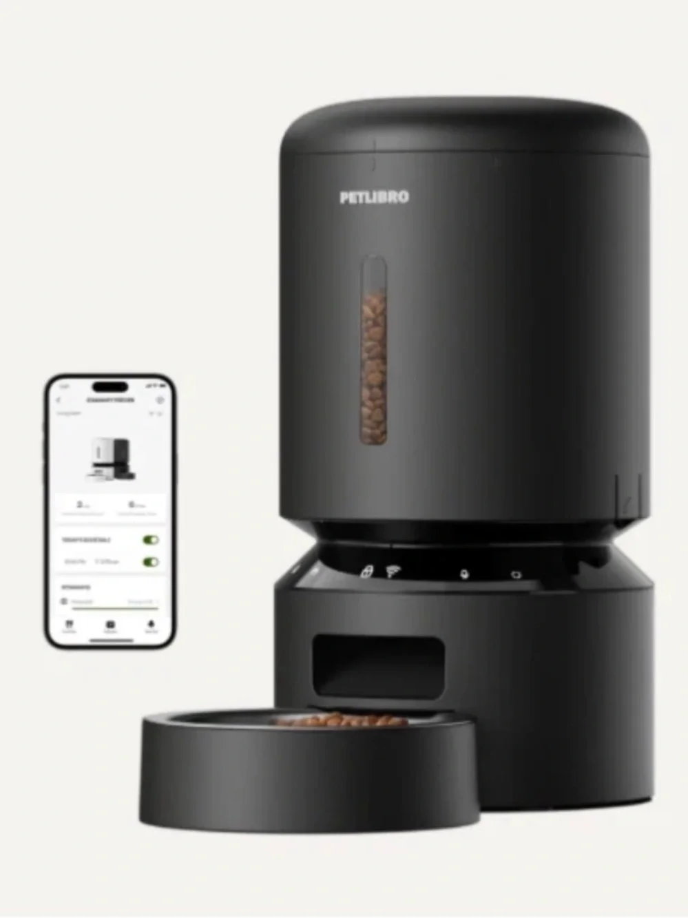 Petlibro Granary Smart Cat Feeder - 5L Black